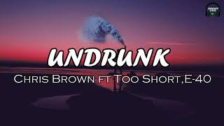 Chris Brown  Undrunk Lyrics [upl. by Akinot]