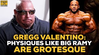 Gregg Valentino Modern Bodybuilding Physiques Like Big Ramy Are Grotesque [upl. by Woolson365]