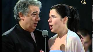 PLÁCIDO DOMINGO  ANA MARÍA MARTÍNEZ  quotTONIGHTquot Duet [upl. by Nollad]