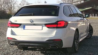 2021 BMW 540i Touring xDrive Facelift 333 PS TEST DRIVE [upl. by Nicks914]