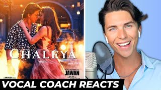 Vocal Coach Reacts JAWAN  Chaleya  Arijit Singh amp Shilpa R [upl. by Ev988]