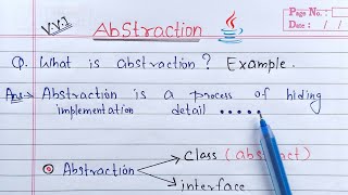 Abstraction in Java Hindi  Learn Coding [upl. by Diana]