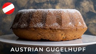 Gugelhupf Traditional Austrian Bundt Cake Recipe [upl. by Stag]