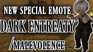 Malevolence Special Emote FFXIV Patch 545 [upl. by Mcneil]