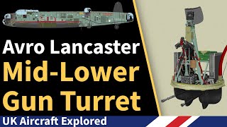 Avro Lancaster – FN64 Mid Lower Gun Turret [upl. by Yole]