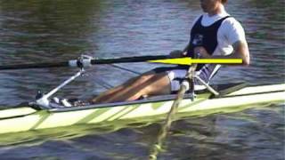 Rudertechnik rowing technique RCB Skiff [upl. by Hugues]