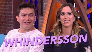 Whindersson e Tatá Werneck em um papo HILÁRIO 😂  ESQUENTA LADY NIGHT  Humor Multishow [upl. by Lulu477]