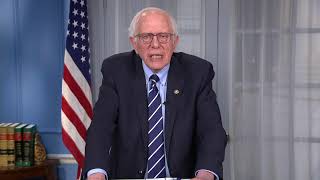 Sen Sanders Responds to Trumps Congressional Address [upl. by Wally]