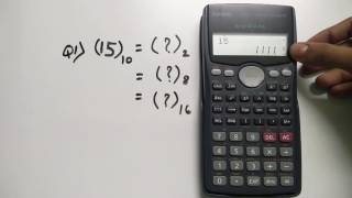 Number System Conversion  Decimal Binary Octal amp Hexadecimal  Scientific Calc [upl. by Birkle]