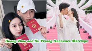 Huang Zitao and Xu Yiyang Announce Marriage [upl. by Torp]