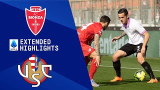 Monza vs Cremonese Extended Highlights  Serie A  CBS Sports Golazo [upl. by Retsila]