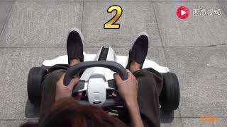 ninebot mini pro by segway go kart kit review [upl. by Odlanor]