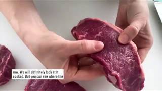 How to Cut a Steak Against the Grain – Pre Brands [upl. by Obaza338]