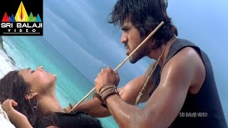 Chirutha Movie Scenes  Ram Charan Teasing Neha Sharma  Telugu Movie Scenes  Sri Balaji Video [upl. by Avera849]