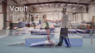 Recreational Gymnastics  Vault Drills [upl. by Haim198]