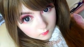 Japanese Barbie Makeup LiccaChan Doll [upl. by Cheke362]