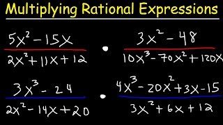 Multiplying Rational Expressions [upl. by Anelad]