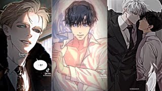 bl manhwa tiktok compilation WITH TITLES [upl. by Neelrad]