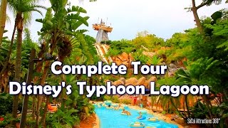 HD Full Tour of Disneys Typhoon Lagoon Water Park  Walt Disney World [upl. by Concoff]