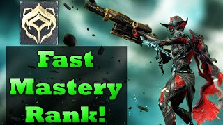 How To Get Mastery Rank Fast In Warframe  Beginners Guide [upl. by Deuno861]