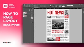 How to Create Page layout Design News Paper in Adobe Indesign CC [upl. by Happy]