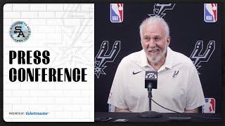 2023 NBA Draft  Gregg Popovich Draft Night Press Conference [upl. by Varian311]