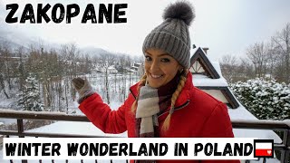 Zakopane Poland Winter Wonderland Christmas In Poland [upl. by Aytnahs]