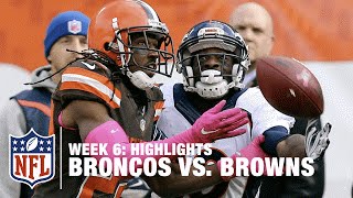 Broncos vs Browns  Week 6 Highlights  NFL [upl. by Durst323]