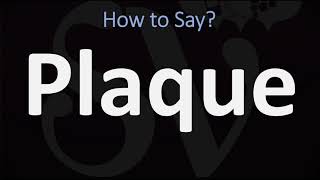 How to Pronounce Plaque CORRECTLY [upl. by Stefanie]