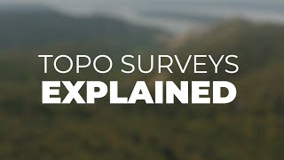 Topographic Surveys 101 A Beginners Guide [upl. by Shamma]