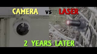 UPDATE Intrusive Security Cameras vs Laser Light Countermeasures [upl. by Wallas]