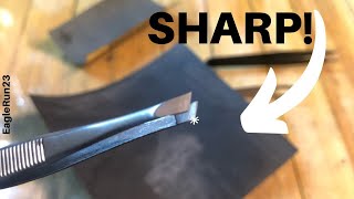 Sharpening Tweezers Why Not [upl. by Melisa]