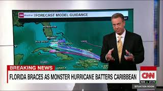 Hurricane Irma a giant record breaking storm [upl. by Yelnikcm]