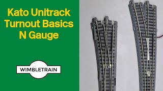 Kato Unitrack Turnout Basics N Gauge [upl. by Siva]