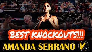 5 Amanda Serrano Greatest Knockouts [upl. by Roselin264]