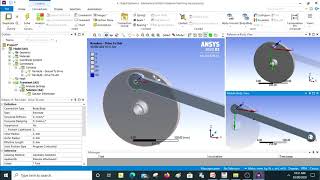 Rigid dynamics in Ansys 2020 [upl. by Scarface]