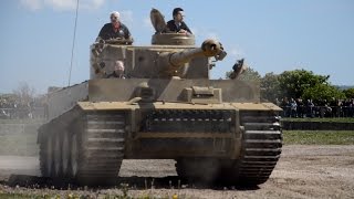 Tiger I driving during Tiger Day 2017 [upl. by Adnolrehs169]