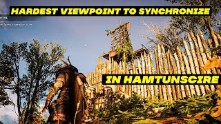 Assassins Creed Valhalla  How to Synchronize Hamtunscire Viewpoint [upl. by Andria]