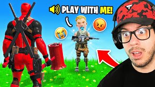 I made a kid cry in Fortnite [upl. by Walkling]