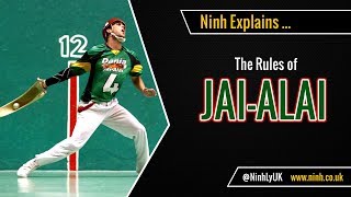 The Rules of Jai Alai  Cesta Punta  EXPLAINED [upl. by Tsai]