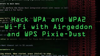 Hack WPA amp WPA2 WiFi Passwords with a PixieDust Attack using Airgeddon Tutorial [upl. by Eibob]