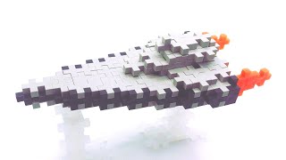 PlusPlus Star Destroyer Star Wars Instructions [upl. by Ytrebil]