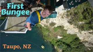 Bungee Jumping  Taupo New Zealand Taupo Bungy [upl. by Hurlbut684]