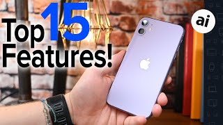 Top 15 Features of iPhone 11 [upl. by Eerual609]