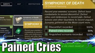 How To Get Pained Cries Recorded  Symphony of Death [upl. by Nedrah]