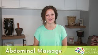 The Importance of Self Abdominal Massage [upl. by Pantia]