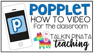 Popplet How to Video for the Classroom [upl. by Zannini207]