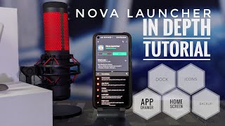 Android Nova Launcher Complete Tutorial Review amp Tips [upl. by Inod]