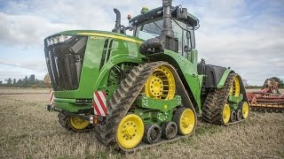 JOHN DEERE 9620RX LE MONSTRE ARTICULE 4 CHENILLES EN ACTION [upl. by Marcellus]