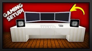 MInecraft  How To Make A Gaming Setup [upl. by Friedman]